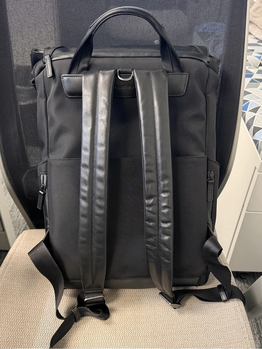 Stuart & Lau Capstone Backpack v1 2024 Black Like New Luxury Work Travel EDC